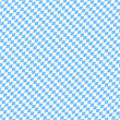 Seamless Pattern Octoberfest Light Blue/White Diagonal