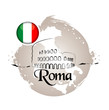 Vector: timbre Rome timbre Rome