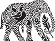Decorative indian elephant