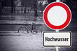 Land unter Wasser
