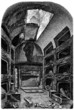 Ancient Rome - Catacombs : Popes Crypt - View 19th century