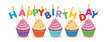 Happy Birthday cupcakes