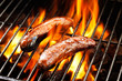 Sausages On The Grill