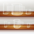 Whiskey shot glass