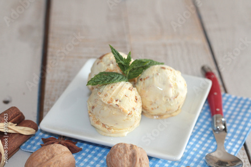 Photo: boules de glace boules de glace