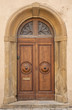 vecchia porta di legno ,Toscana,Italia