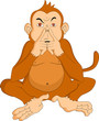 monkey cartoon