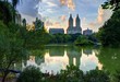 Photo: New York City Central Park Lake New York City Central Park Lake