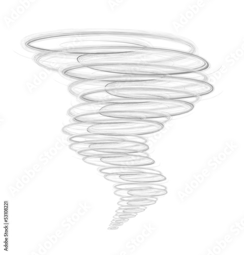 Illustration: Illustration of tornado Illustration of tornado