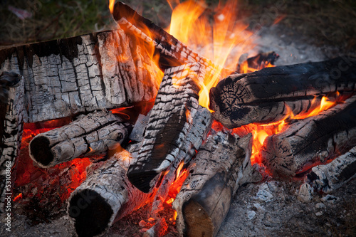 Photo: Blazing fire Blazing fire