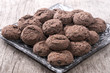 Cookies on plate