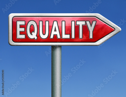 Illustration: equality equality