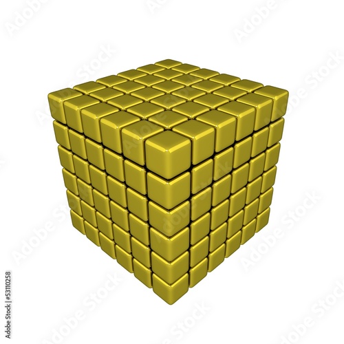 Illustration: 3D Cubes 3D Cubes