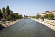 Nis with Nisava river, Serbia