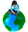 Photo: Girl on the planet Girl on the planet