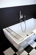 Salle de bain, baignoire, bain, maison, intérieur, sanitaire