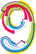 Colorful Grunge NUMBER 9