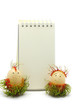 rambutan with white paper board