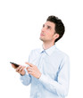 Photo: Young businessman with mobile phone Young businessman with mobile phone