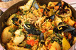 Paella aux Fruits de Mer  -  Recette ancienne