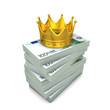 Illustration: Euro Notes Crown Euro Notes Crown