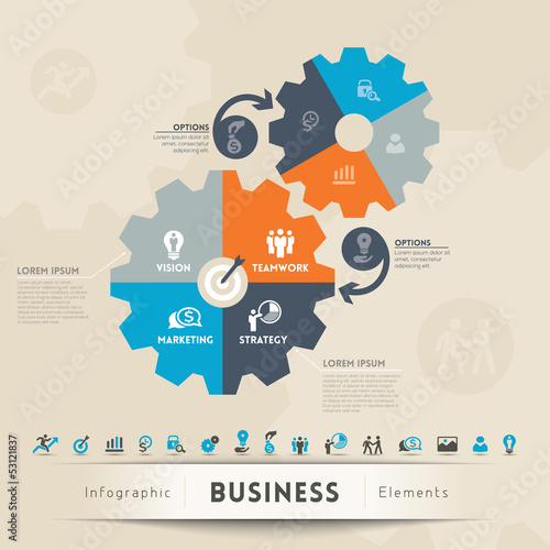 Vector: Business Concept Graphic Element Business Concept Graphic Element