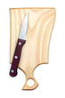 Knife On Cutting Board