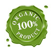 Illustration: Organic Product Wax Seal Organic Product Wax Seal
