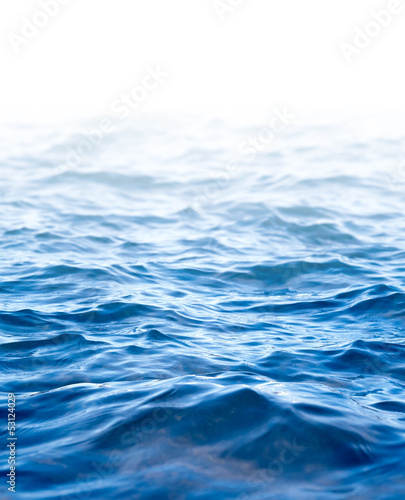 Fototapeta Water surface, abstract background with a text field