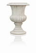 empty white pot