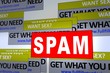 Computer generated image of a spam warming