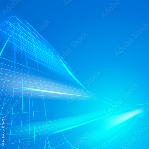Vector: Blue background Blue background