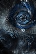 Abstract texture background with spirals and whirls