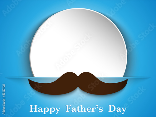 Vector: Happy Father Day Mustache Love Happy Father Day Mustache Love