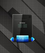 Vetor: Hi-tech glossy futuristic shapes Hi-tech glossy futuristic shapes