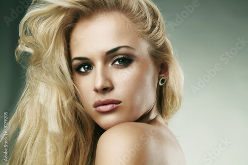 Photo: Beautiful blond woman Beautiful blond woman