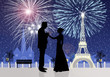 Illustration: Just Married in Paris Just Married in Paris