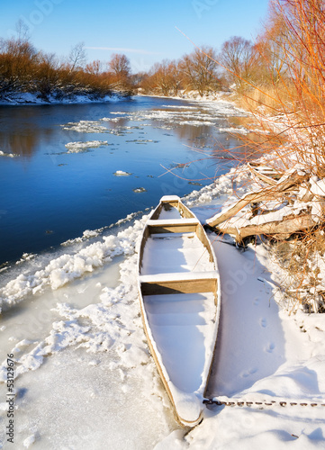 Photo: Boat on the bank Boat on the bank