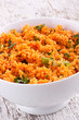 Kisir, Bulgur salad with tomato paste, parsley and onion 