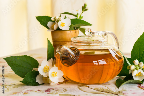 Photo: fragrant jasmine tea fragrant jasmine tea