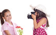 photographer and model