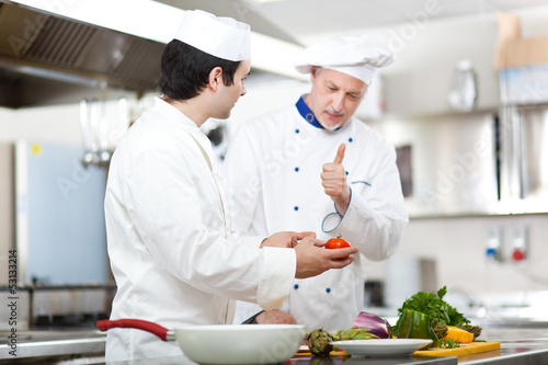 Photo: Cooking training Cooking training