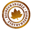 biodegradable stamp
