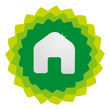 Logo Haus Energie Energiewende Gelb