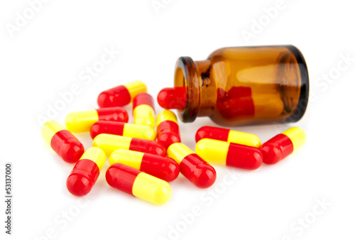 Photo: pills in a jar pills in a jar