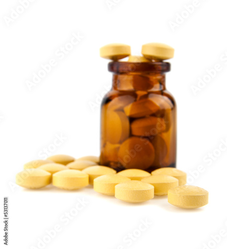 Photo: pills in a jar pills in a jar