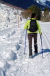 randonnée en raquette a neige