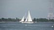 Sailboats in Chesapeake Bay, USA