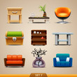 Vector: Furniture icons-set 7 Furniture icons-set 7