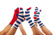 feet in socks